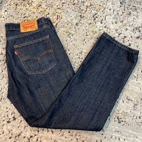 Levi’s 514 Dark Blue Bootcut - Picture 1 of 4